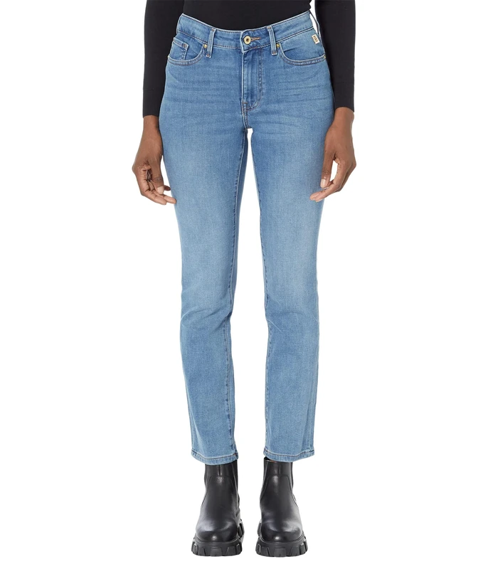 Tommy Hilfiger Women's Tribeca Straight Denim, Enchant Wash, 4 - Image 1