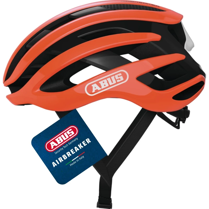 ABUS AirBreaker road bike helmet - high-end bike helmet for professional cycling - for teenagers and adults - helmet for men and women
