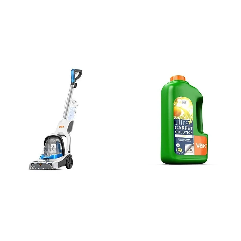 Vax Compact Power Carpet Cleaner with New Ultra+ Pet Carpet Cleaning Solution 1.5 Litre