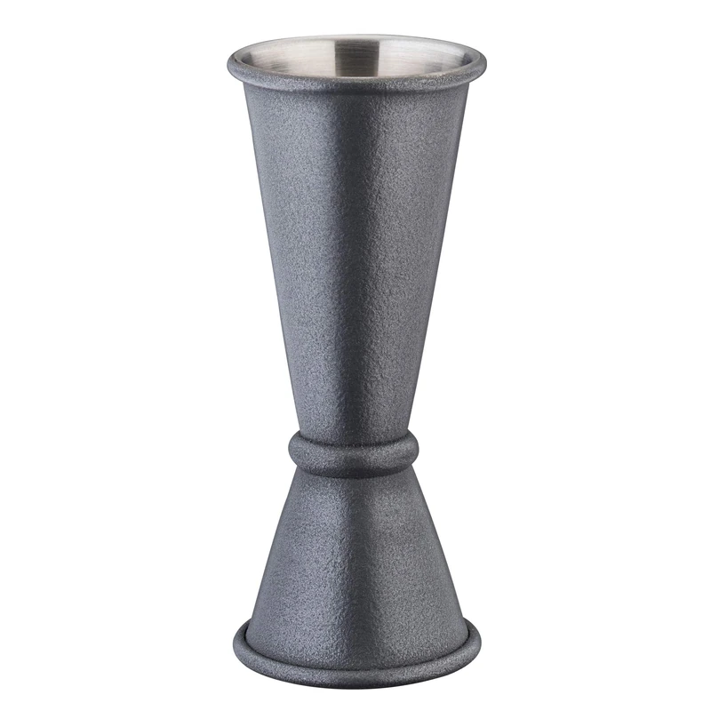 Utopia Matt Pewter Effect Jigger 25/50ml NGS