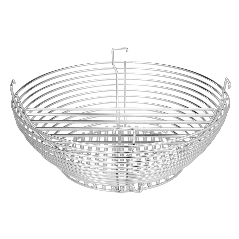 Kamado Joe KJ-MCC23 Stainless Steel Charcoal Basket Grill Accessory for Classic Joe, Black
