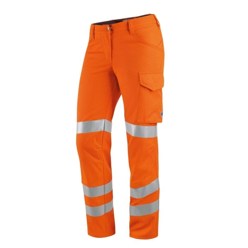 BP 1804-720-32 Bib & Brace, Stretch Braces With Clip Fastenings, 305,00 G/M², Reinforced Cotton, Black, Size 31/32N