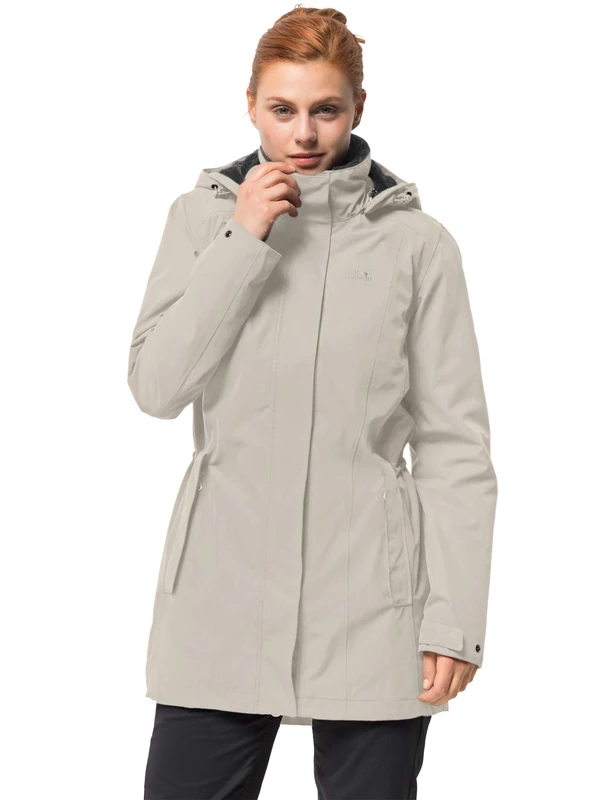 Jack Wolfskin Madison Avenue Parka Women's - Dusty Grey
