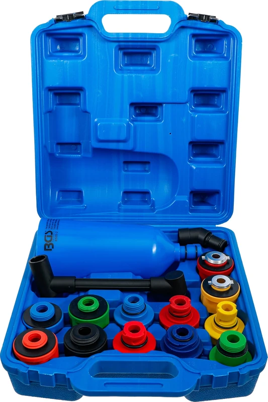 BGS 8505-2 | Oil Funnel Adaptor Set | Plastic Type | 15 pcs.