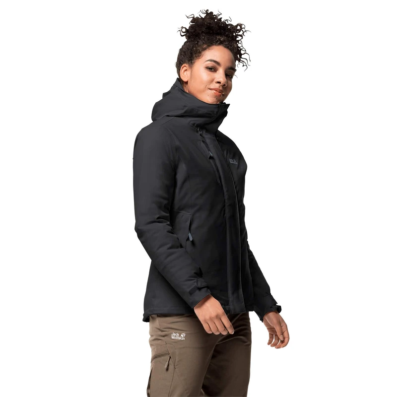 Jack Wolfskin Troposphere Jacket Women's Jacket - Black, 5