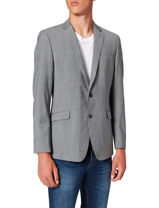 Strellson Premium Men's Allen Suit Jacket, Grey (Grad 035), 29