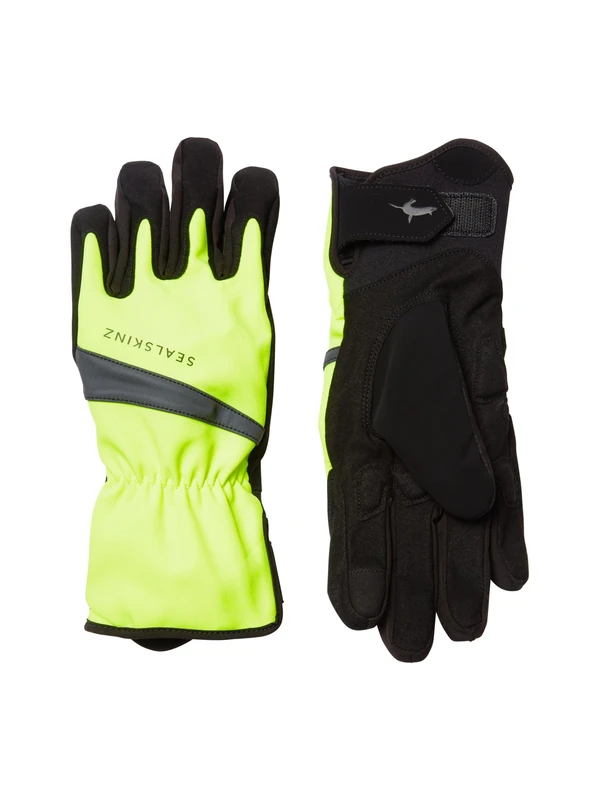 SEALSKINZ | Bodham |Unisex Waterproof All Weather Cycle Glove | Suede Thumb Wiper is Soft on the Face | Cycling & Outdoor Sports | Three-Layer Insulation Technology