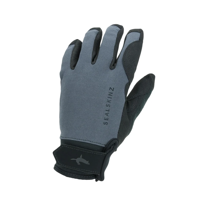 SEALSKINZ | Harling | Unisex Waterproof All Weather Gloves | For Cycling, Outdoor Work | Touch Screen Compatiable | Suede & Merino Wool - Image 1