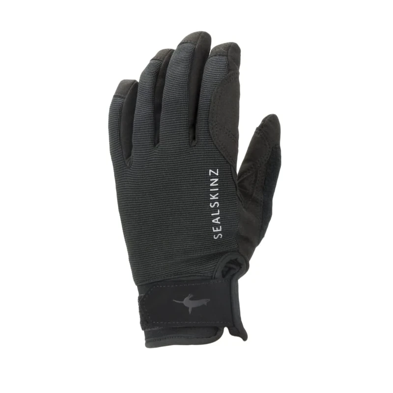 SEALSKINZ | Harling | Unisex Waterproof All Weather Gloves | For Cycling, Outdoor Work | Touch Screen Compatiable | Suede & Merino Wool
