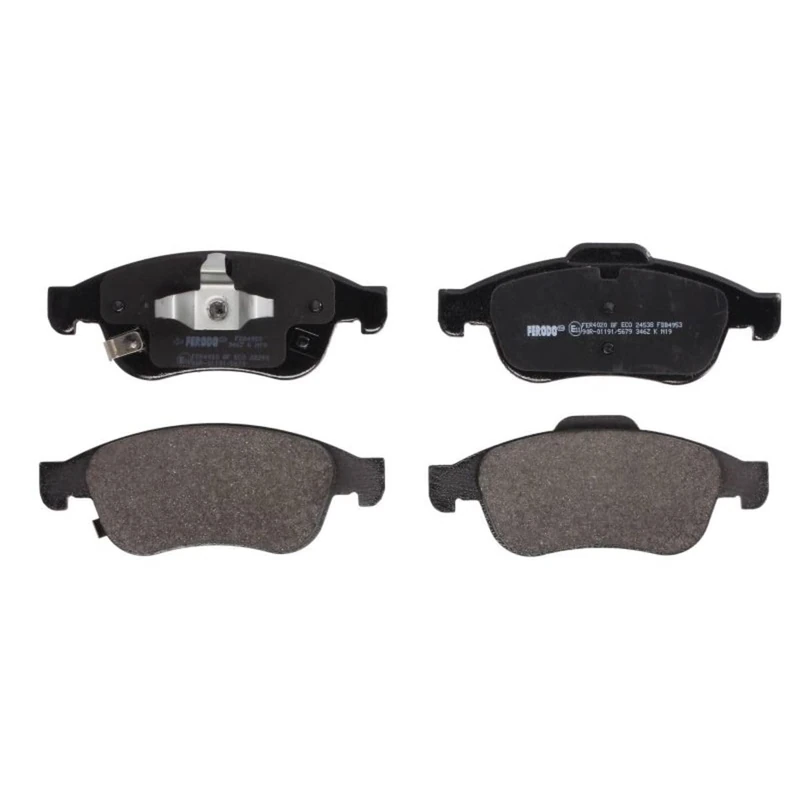 FERODO BRAKE PADS | FDB4953 | FRONT | FOR FIAT 500X 2014- | OE-MATCHING QUALITY | ECO-FRICTION FUSE+ TECHNOLOGY
