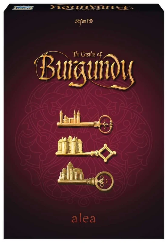 Ravensburger Castles of Burgundy Strategy Board Game for Adults & Kids Ages 12 Years Up - 1 to 4 Players