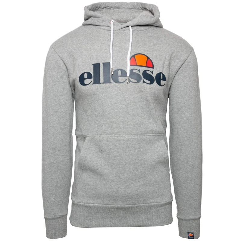 Ellesse Men Gottero Hoody - Grey Marl, Large