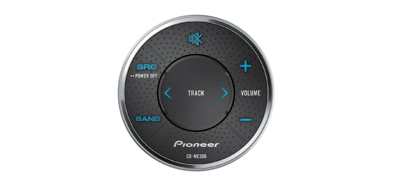 Pioneer CD-ME300 Weatherproof Outdoor Cable Remote Control, All-Weather Remote Control for Outdoor Use on Boats, Motorhomes or Outdoors