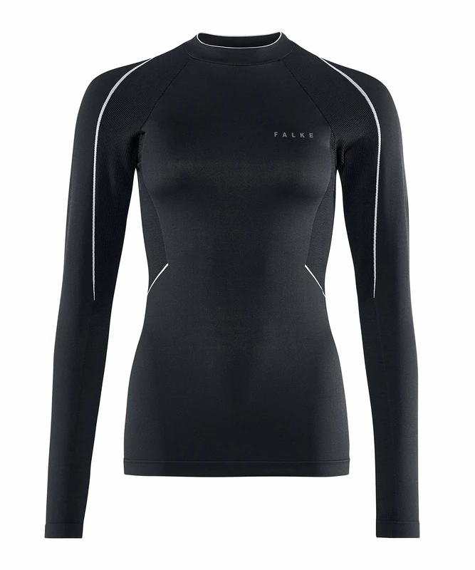FALKE MW Longsleeve Women's Longsleeve - Black, Small
