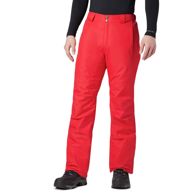 Columbia Men's Bugaboo Pant, Ski Trousers, Mountain Red, Size XL/R