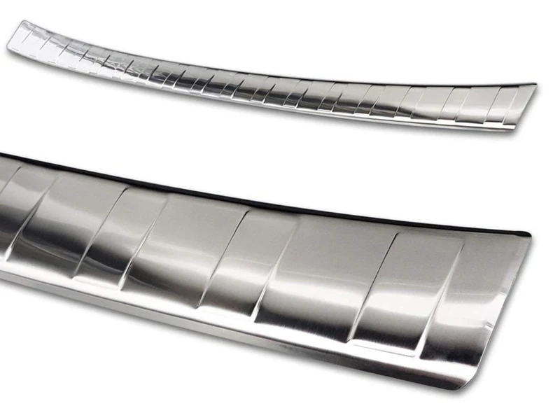 Avisa Stainless Steel Rear bumper protector compatible with Ford Focus IV Kombi 2018- 'Ribs'