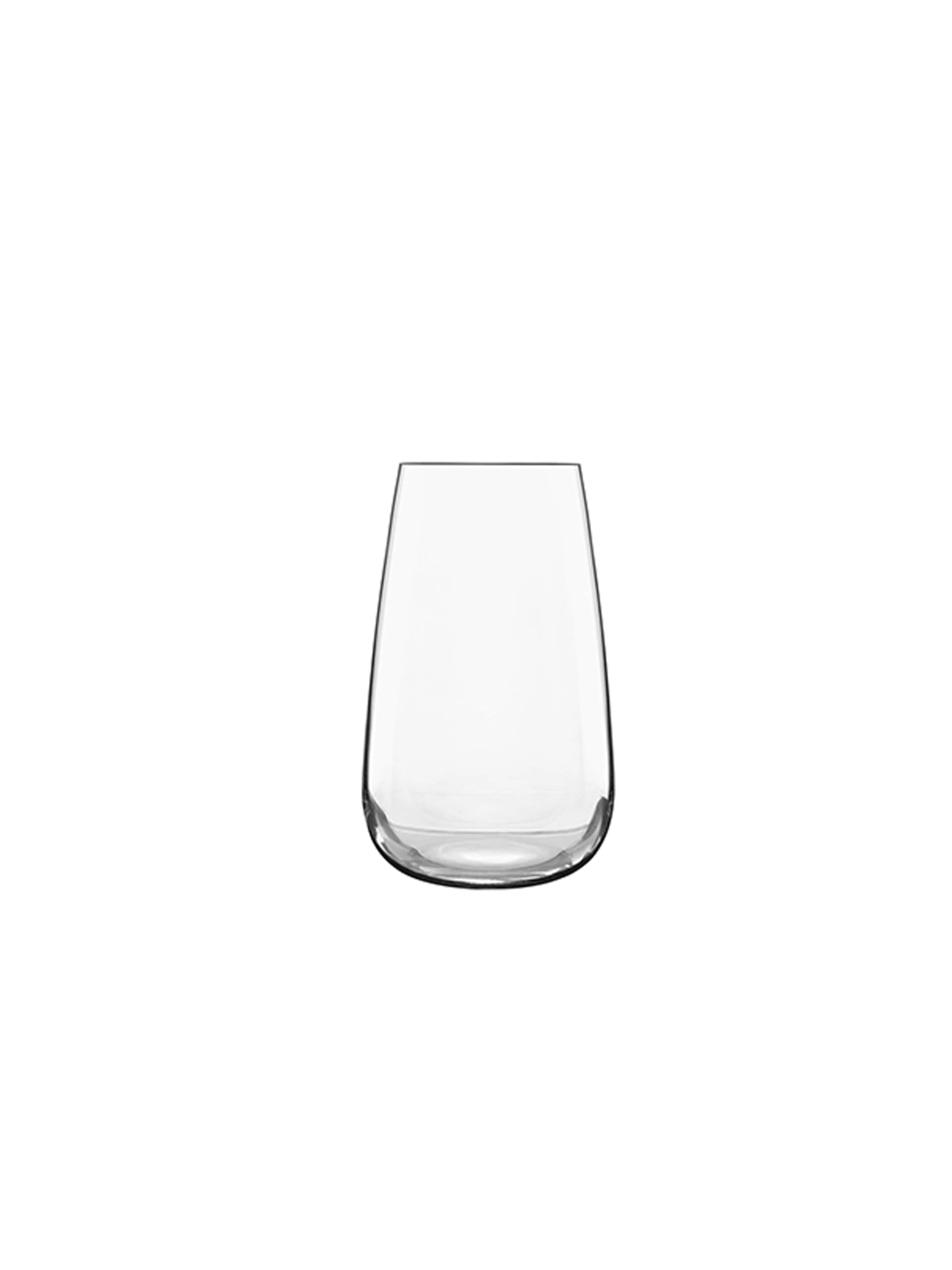 Luigi Bormioli - Talismano - Hi-Ball / Tumbler Crystal Glasses - Dishwasher Safe - Made in Italy - Set of 4, 590ml