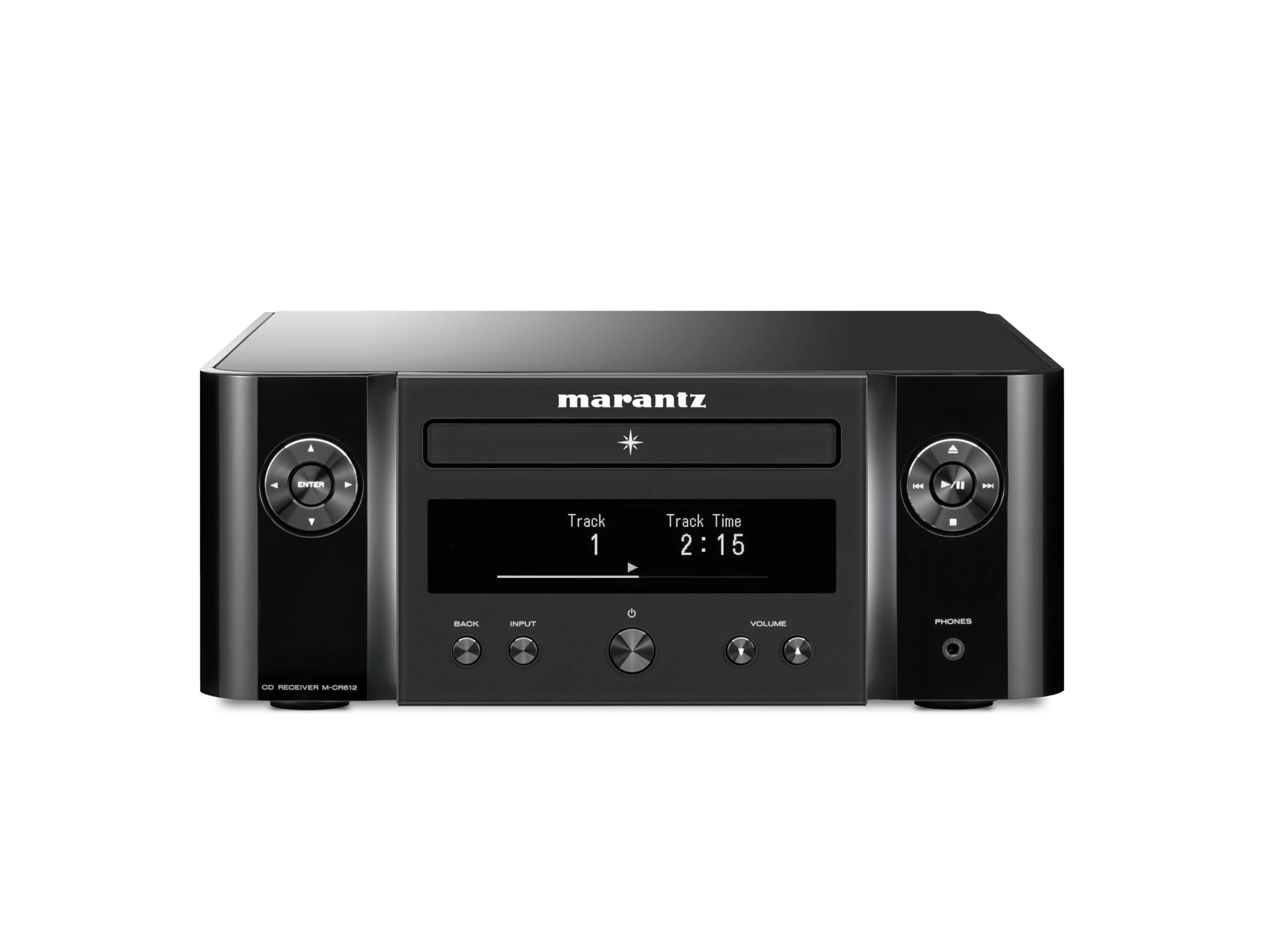 Marantz M-CR612 Network CD Receiver with Heos, FM/Am, Bluetooth, AirPlay 2 and Voice Control Compatibility