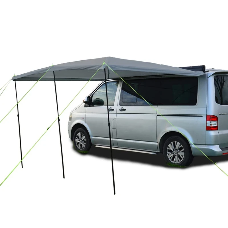 Maypole Universal Sun Canopy for Caravans & Campervans, 2.5m v 2.5m Grey