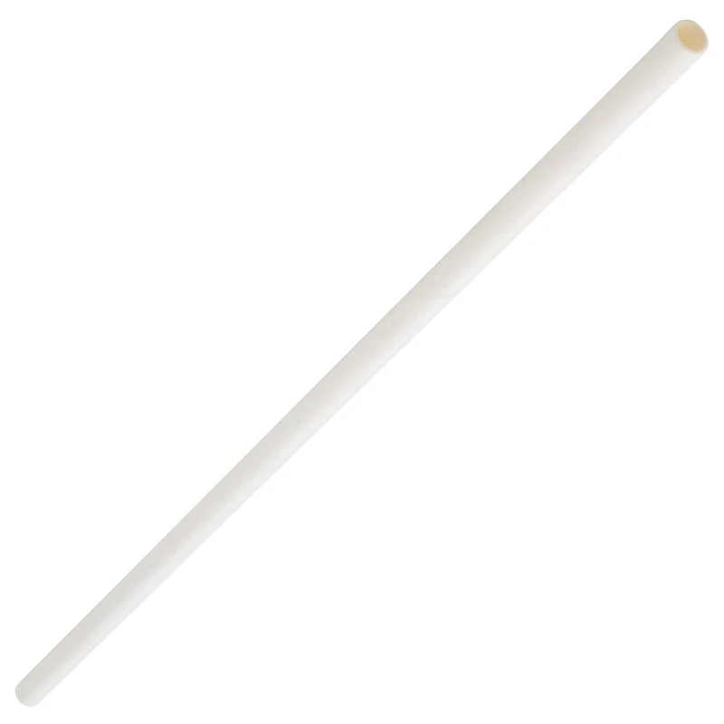 Paper Bottle Straws White 10.5inch - Case of 6000 - Eco-Friendly Paper Straws, Extra Long Straws