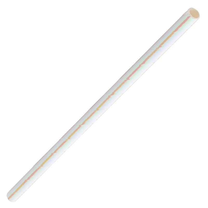 Pearlescent Paper Cocktail Straws 5.5inch - x 6000 - Eco-Friendly Paper Straws, Drinking Straws