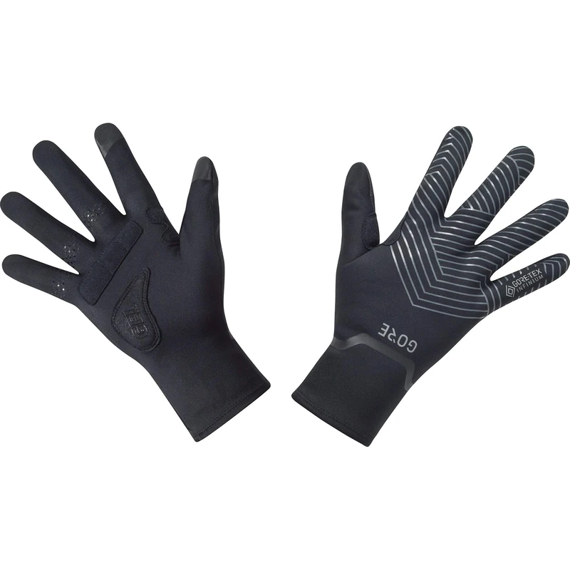GOREWEAR C3 WINDSTOPPER® Stretch Mid Gloves, Black, 11