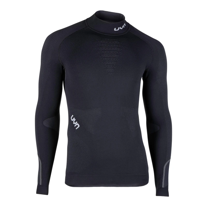 UYN Artze Wall Art Uyn U100034 Ambityon Uw Lg_Sl. Turtle Neck T-Shirt Men's Blackboard/Black/White XL