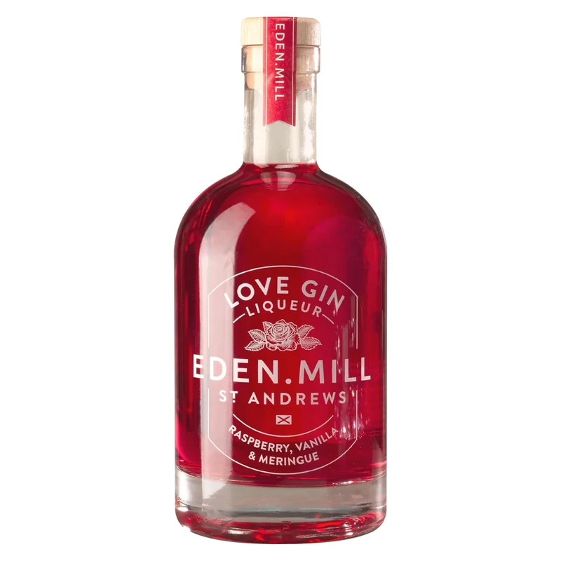 Eden Mill - Raspberry, Vanilla & Meringue - Love Gin Liqueur - 70cl, 20% ABV