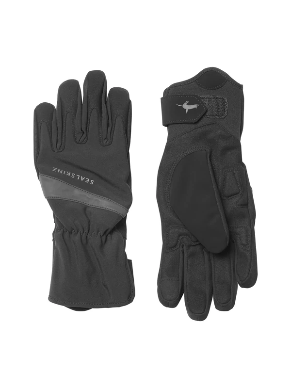 SEALSKINZ | Bodham |Unisex Waterproof All Weather Cycle Glove | Suede Thumb Wiper is Soft on the Face | Cycling & Outdoor Sports | Three-Layer Insulation Technology