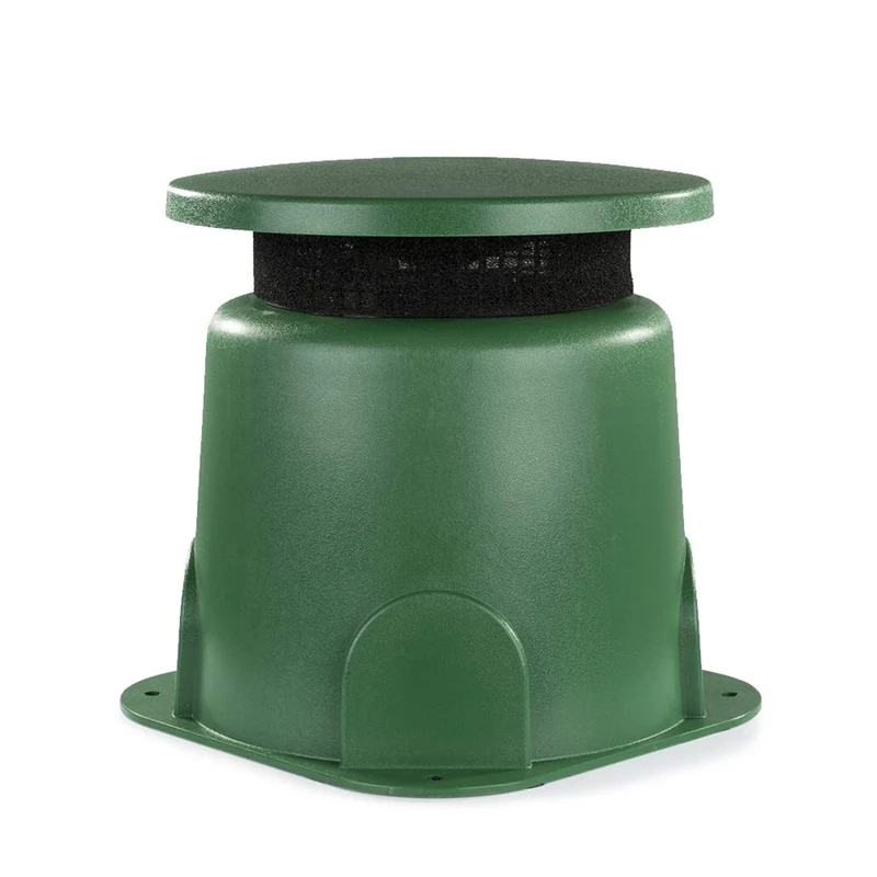 Power Dynamics Outdoor Garden Speaker PD GS530 5.25" – Waterproof IPX5 External Ground Speaker, Weatherproof 30W Audio System, Green Finish, 100V Commercial Outdoor Speakers for Patio & Flower Beds
