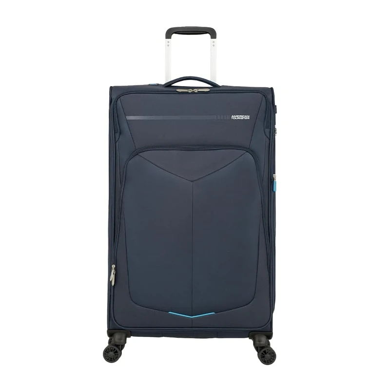 American Tourister Summerfunk - Spinner L, Expandable Case, 79 cm, 109.5/119 L, Blue (Navy)