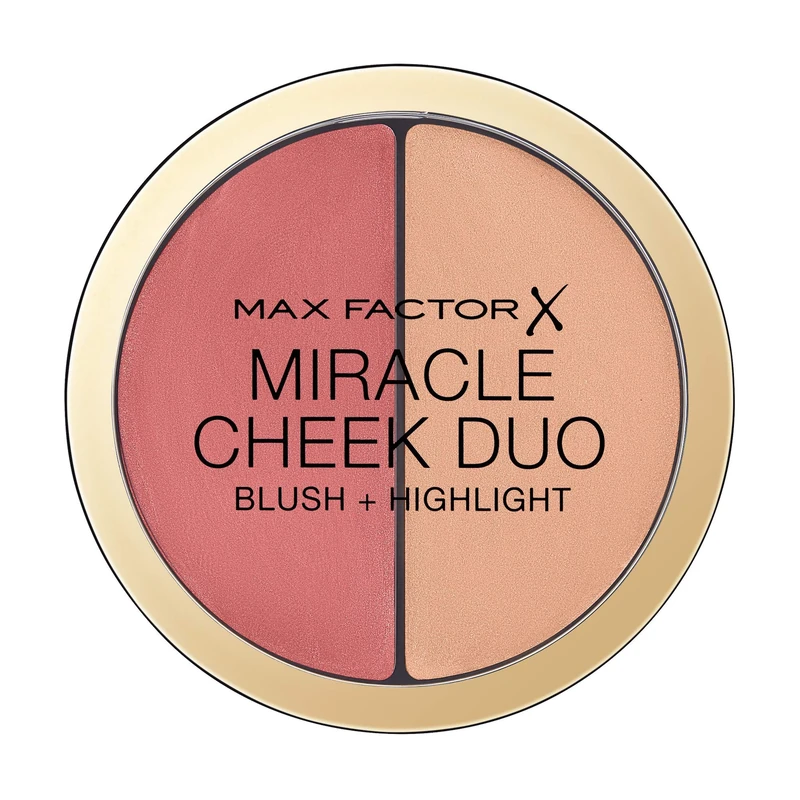 Max Factor Miracle Cheek Duo, 20 Brown Peach And Champagne, 11g