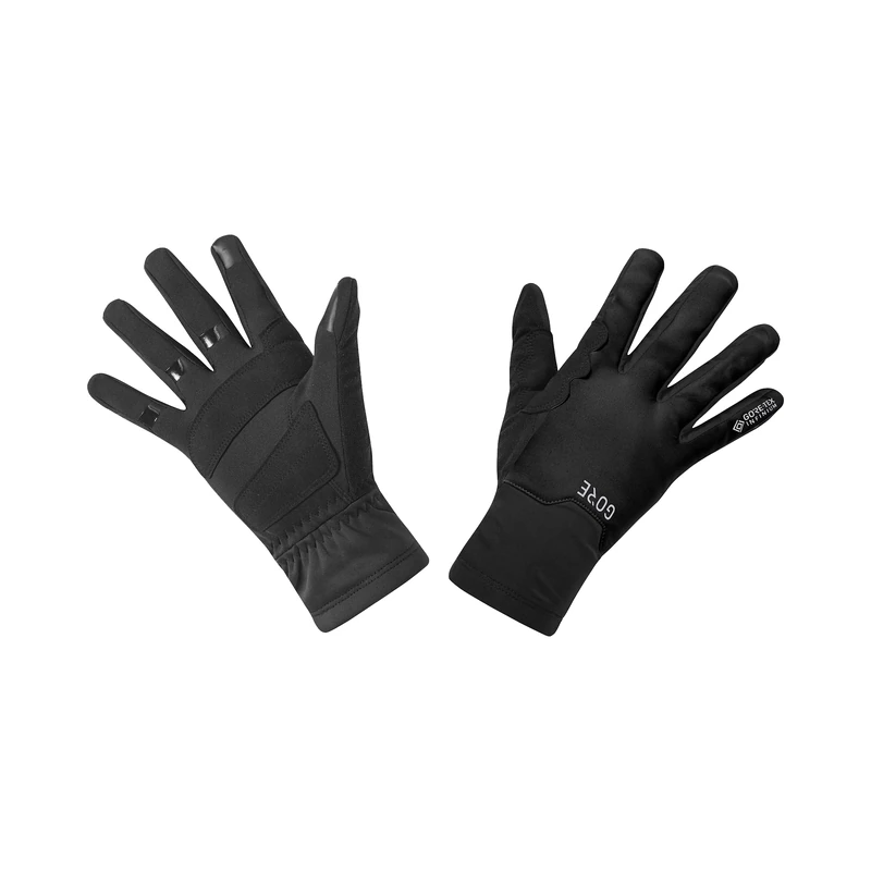 GOREWEAR M WINDSTOPPER Mid Gloves, Black, 9