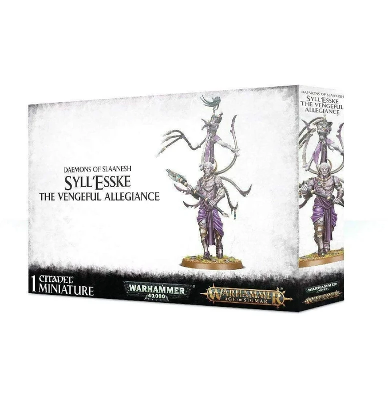 Games Workshop - Warhammer Age of Sigmar - Warhammer 40,000 - Daemons of Slaanesh: Syll'esske: The Vengeful Allegiance - Image 1
