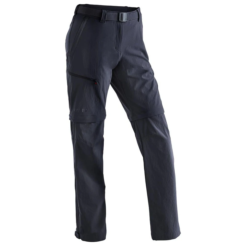 maier sports NATA, Women's Hiking Trousers, Water-Repellent Outdoor Trousers for Trekking and Hiking, Handy T-Zip-Off Function, PFC-Free, mSTRETCH pro 4 & dryprotec