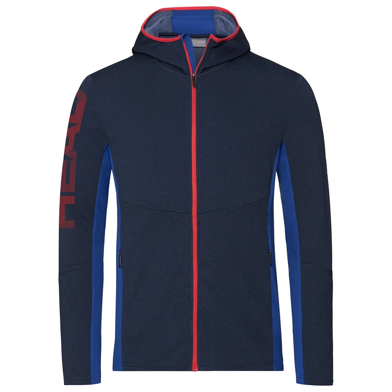 HEAD Men Max Fz Midlayer - Dark Blue/Royal, Large