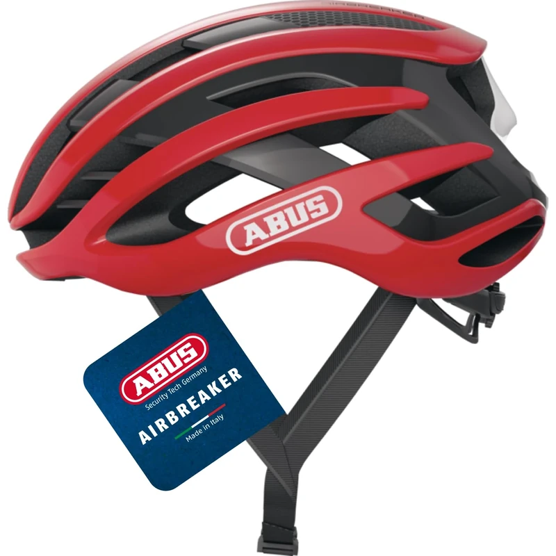 ABUS AirBreaker road bike helmet - high-end bike helmet for professional cycling - for teenagers and adults - helmet for men and women