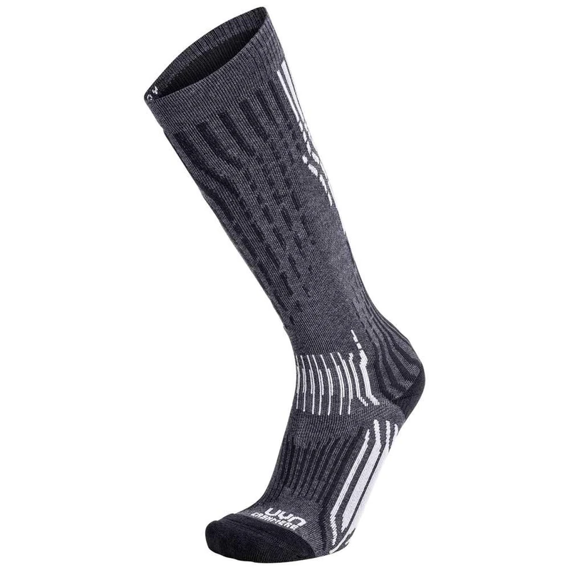 UYN S100158 SKI CASHMERE Socks Women's Gray Stone/Pearl 42 - Image 1