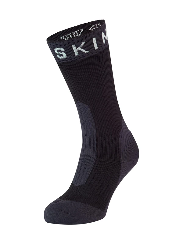 SEALSKINZ | Stanfield | Unisex Waterproof Extreme Cold Weather Mid Length Merino Wool Lined Socks | Outdoor, Skiing & Winter Hiking | Releases Heat & Moisture