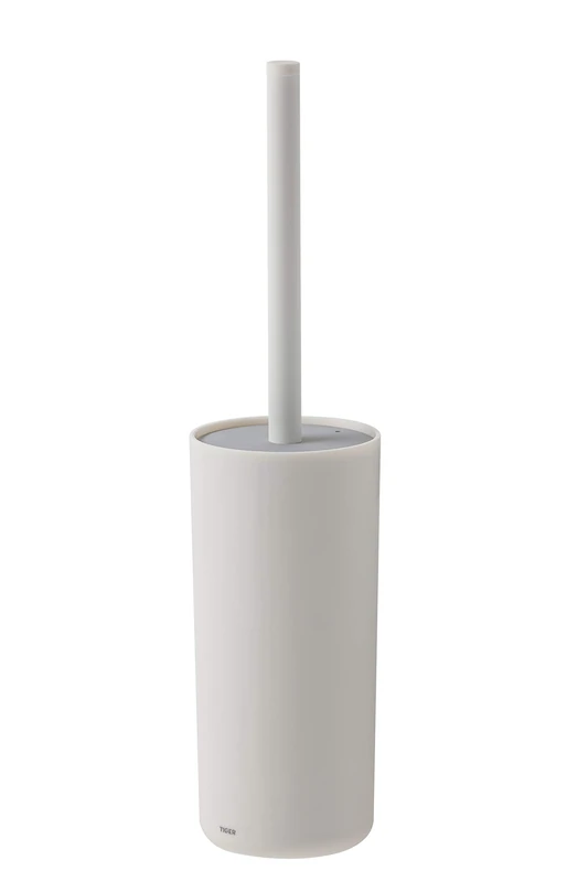 Tiger Urban Toilet Brush and Holder, Freestanding, White