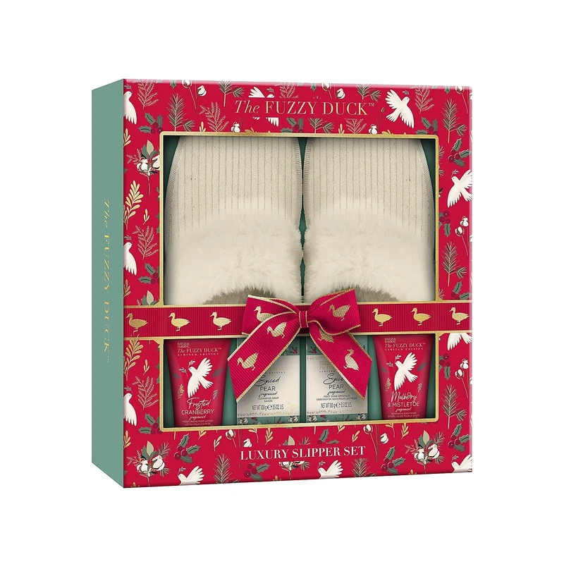 Baylis & Harding The Fuzzy Duck Winter Wonderland Luxury Slipper Gift Set (Pack of 1) - Vegan Friendly