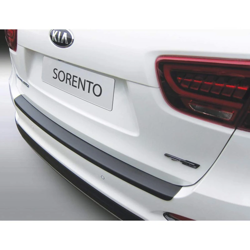 RGM ABS Rear bumper protector compatible with Kia Sorento III (UM) Facelift 2017-2020 Black