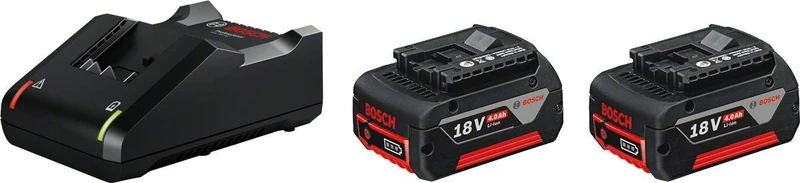 Battery Starter Set: 2 x GBA 4.0Ah CoolPack (18 V) + Gal 18V-40 Charger 18 V Starter Set - Image 1