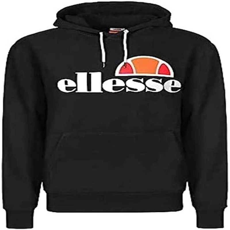 Ellesse Men's Gottero Over Head Hoody, Black, X-Small