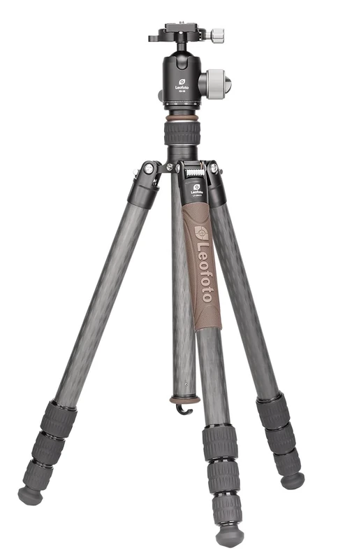 Leofoto - Urban - Carbon Tripod with Ball Head - Max. Height: 166 cm - Easy to Use - Ball Head rotates 360 degrees - LX-284CT + XB-38
