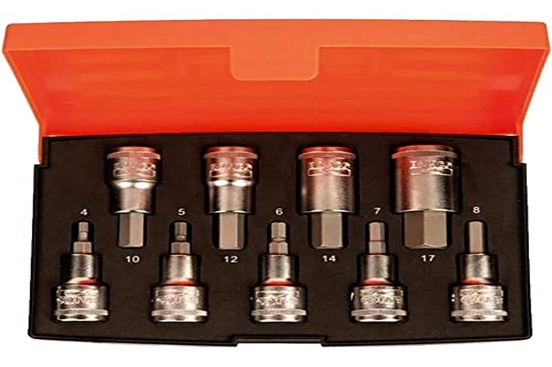S9HEX 1/2in Drive Socket Set of 9 Metric