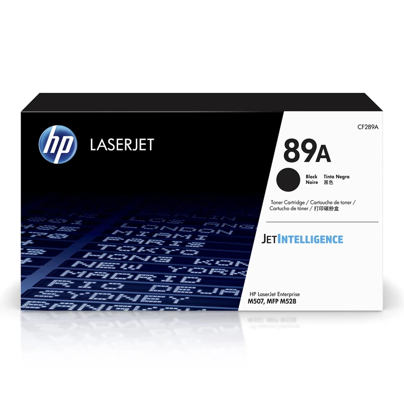 HP CF289A 89A Original LaserJet Toner Cartridge, Black, Single Pack