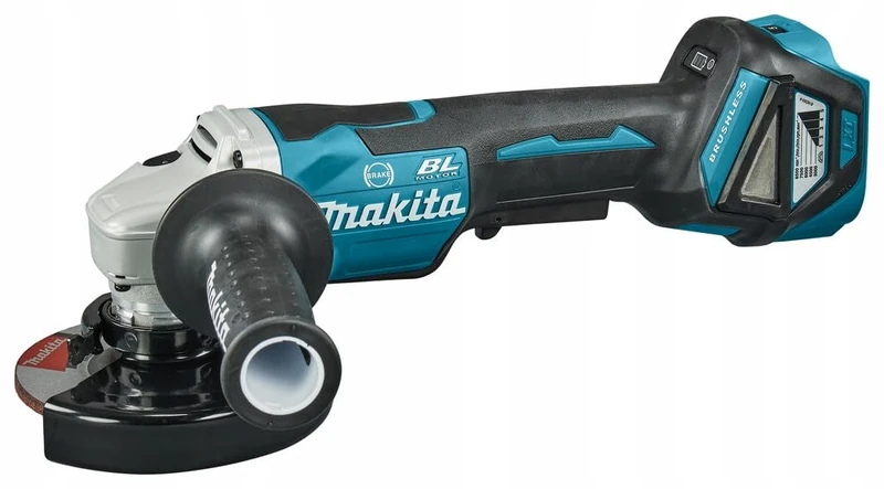 Makita DGA517ZJ Brushless Angle Grinder 125 mm 18 V + Makpac Case, Blue