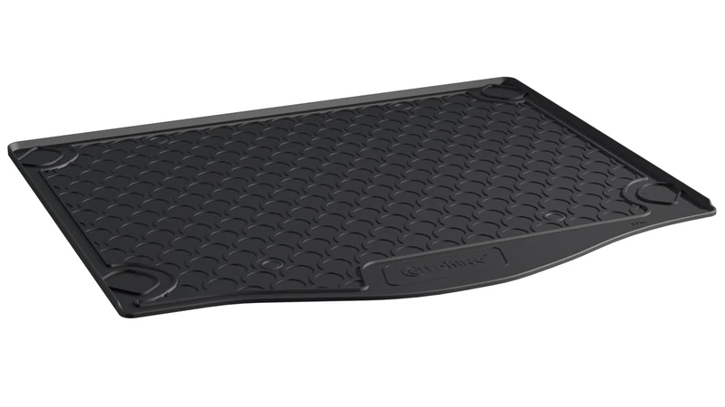 Gledring Rubbasol (Rubber) Boot Mat compatible with Ford Focus III HB 5-doors 2011-2018 (narrow spare tyre)