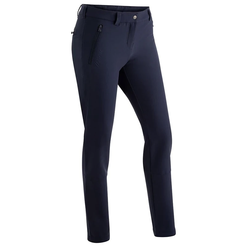 maier sports Helga Slim, Women's Warm Hiking Trousers, Water-Repellent Outdoor Trousers for Trekking & Hiking, Close-Fitting Cut, PFC-Free, mSTRETCH pro 2 & dryprotec Technology